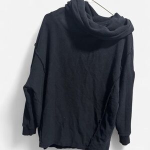 Zara Black Cowlneck Pullover Sweater